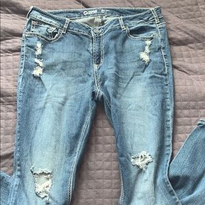Warehouse One Mid Rise Skinny Jeans